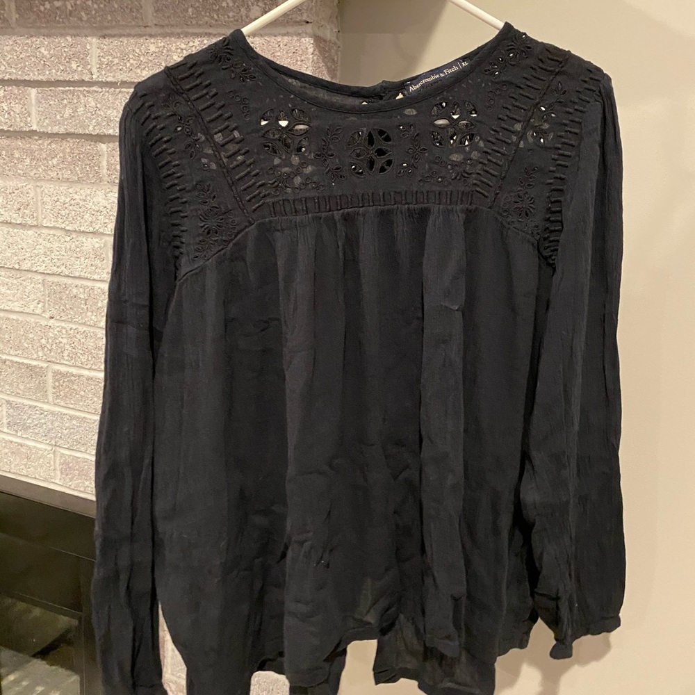 Abercrombie Peasant Top